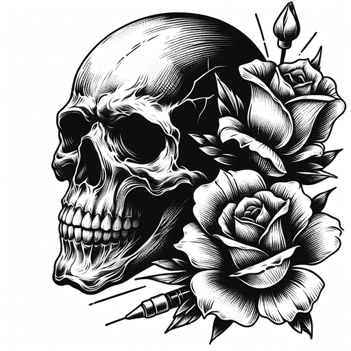 Sketch tattoo style