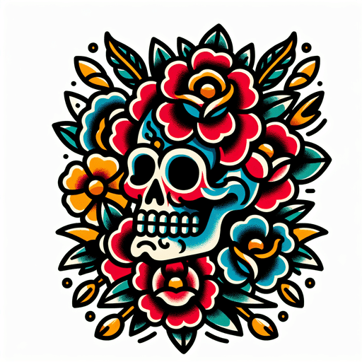 Traditional tattoo style