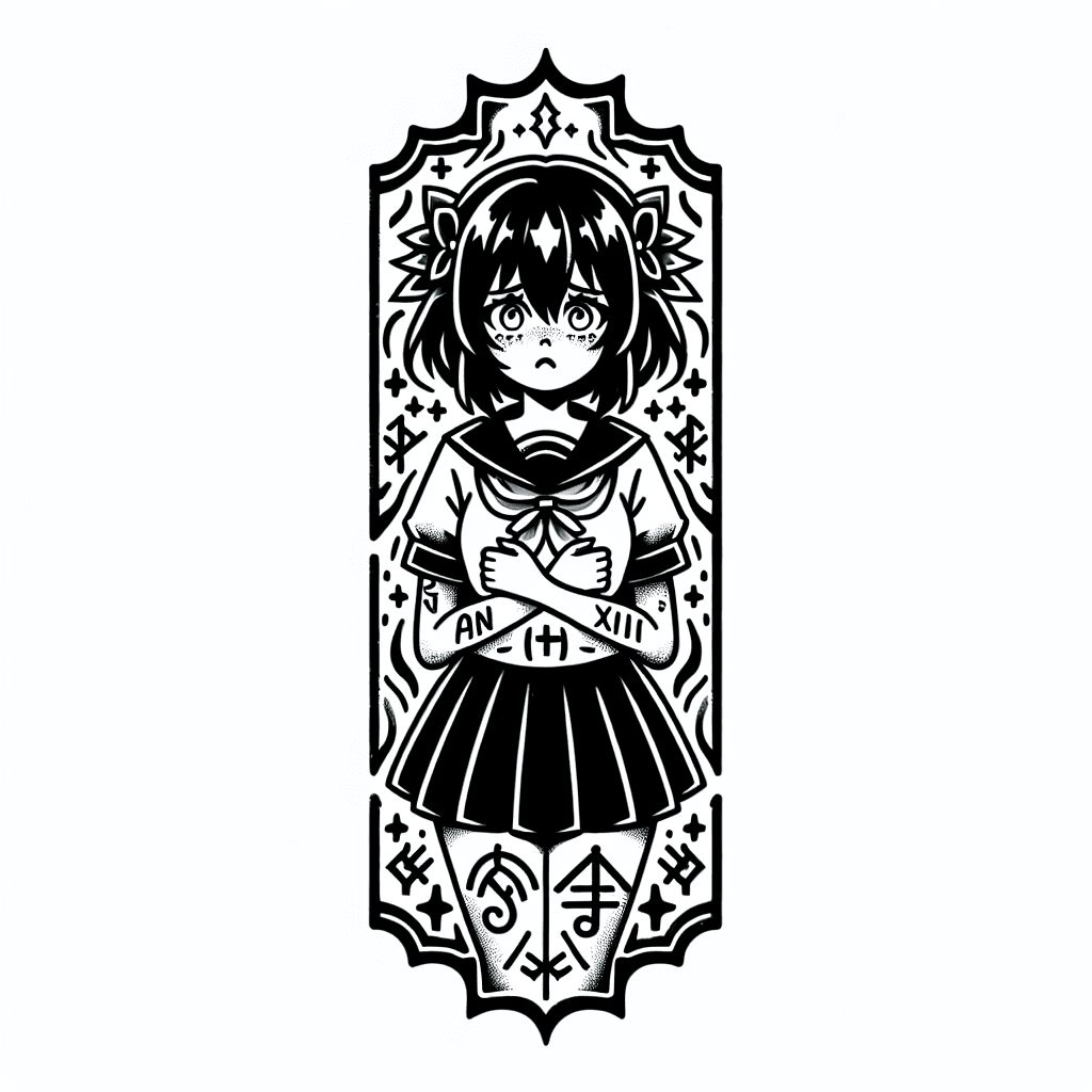 Anxiety As An Anime Girl