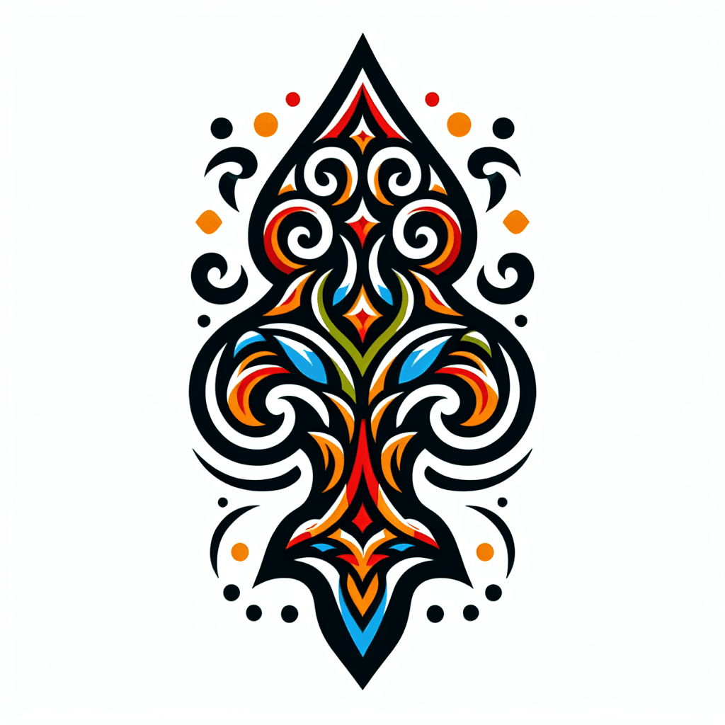 Detailed Vine Spade Design