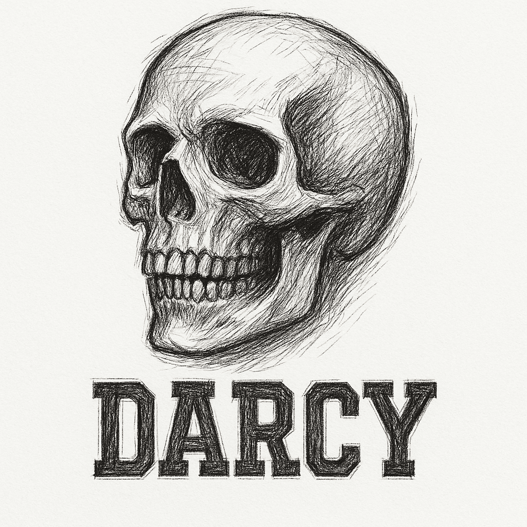 Name Darcy In College Bone