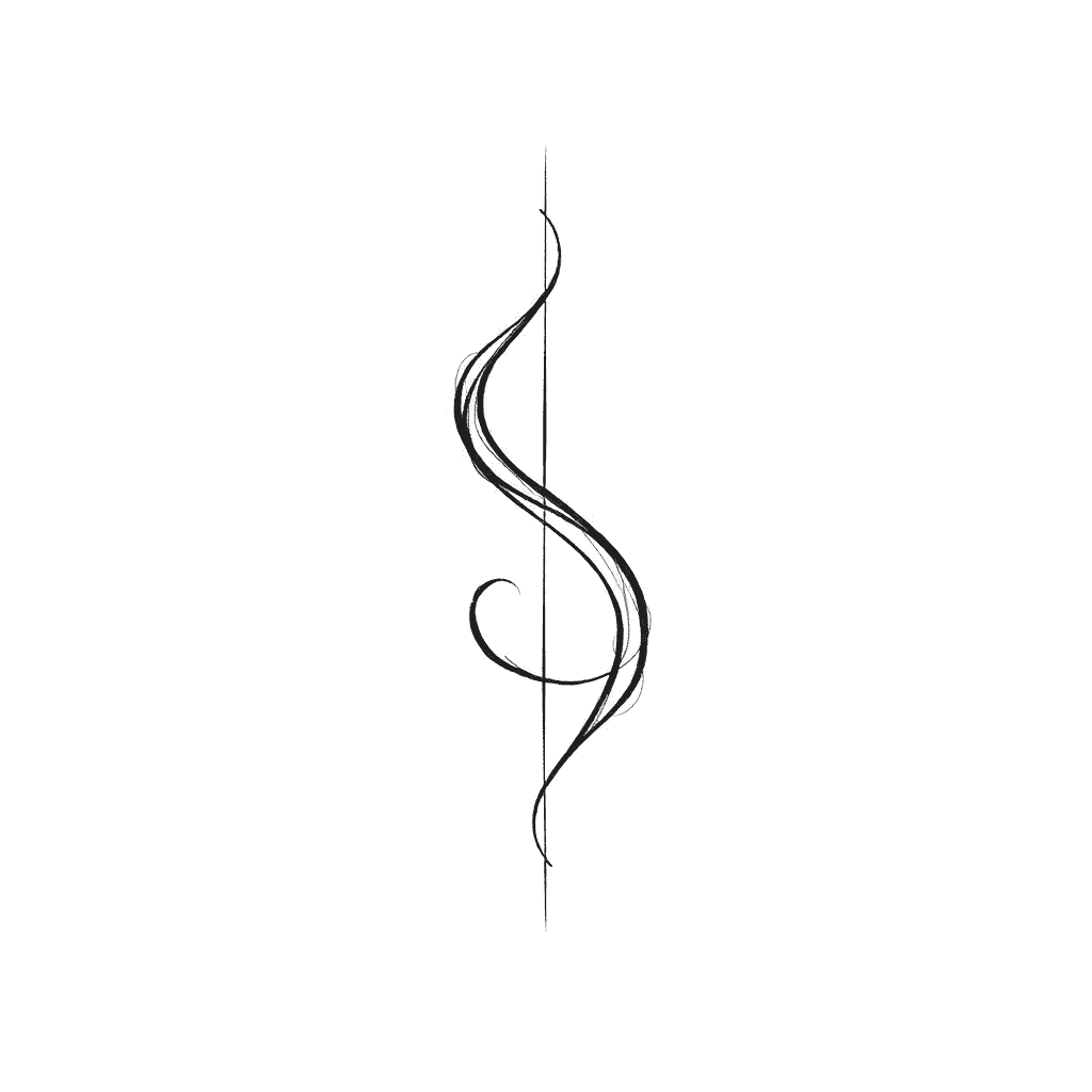 Hình Chính: Một Đường Mạch Điện (circuit Line) Uốn Cong Thành Hình Chữ "s" Nhỏ (cao 2cm, Rộng 3cm), Tượng Trưng Cho Sự Liên Tục Và Năng Lượng Công Nghệ.
chi Tiết:
trên Đường Mạch, Thêm Một Đường Sóng