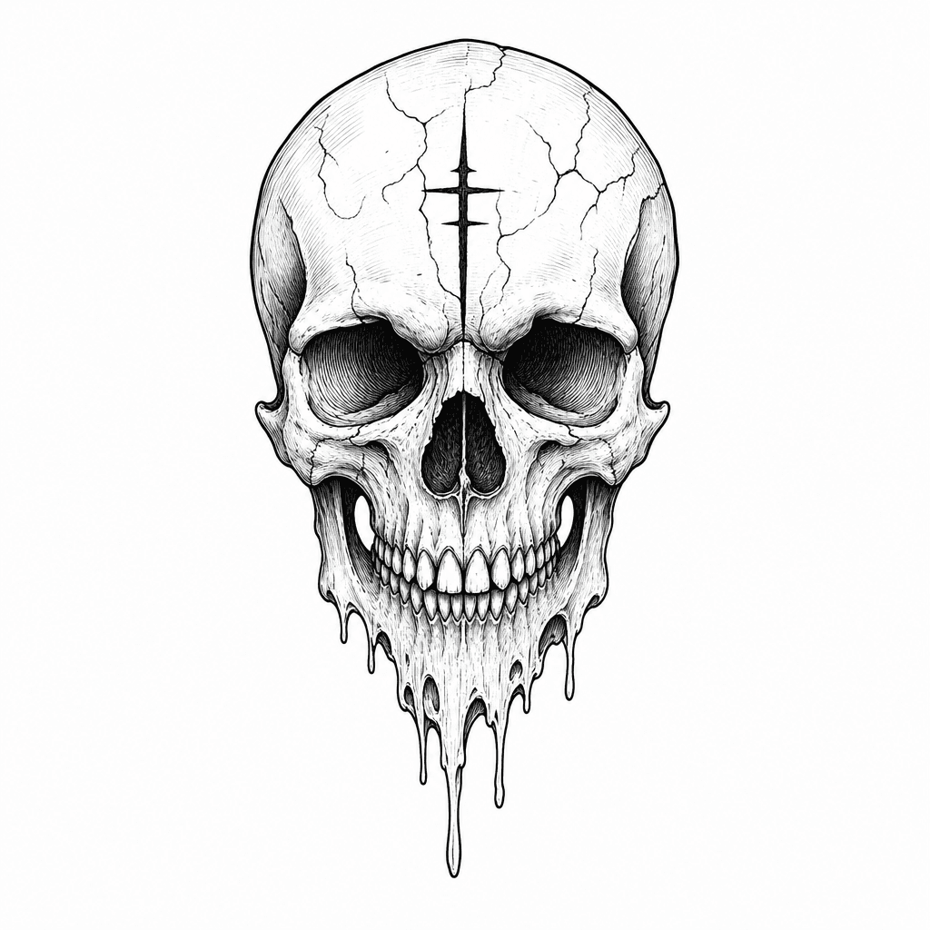 Horoor Skull For Hand