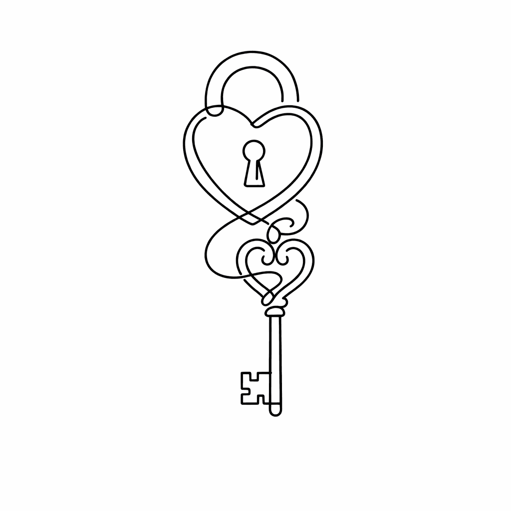 Lock And Key Pair