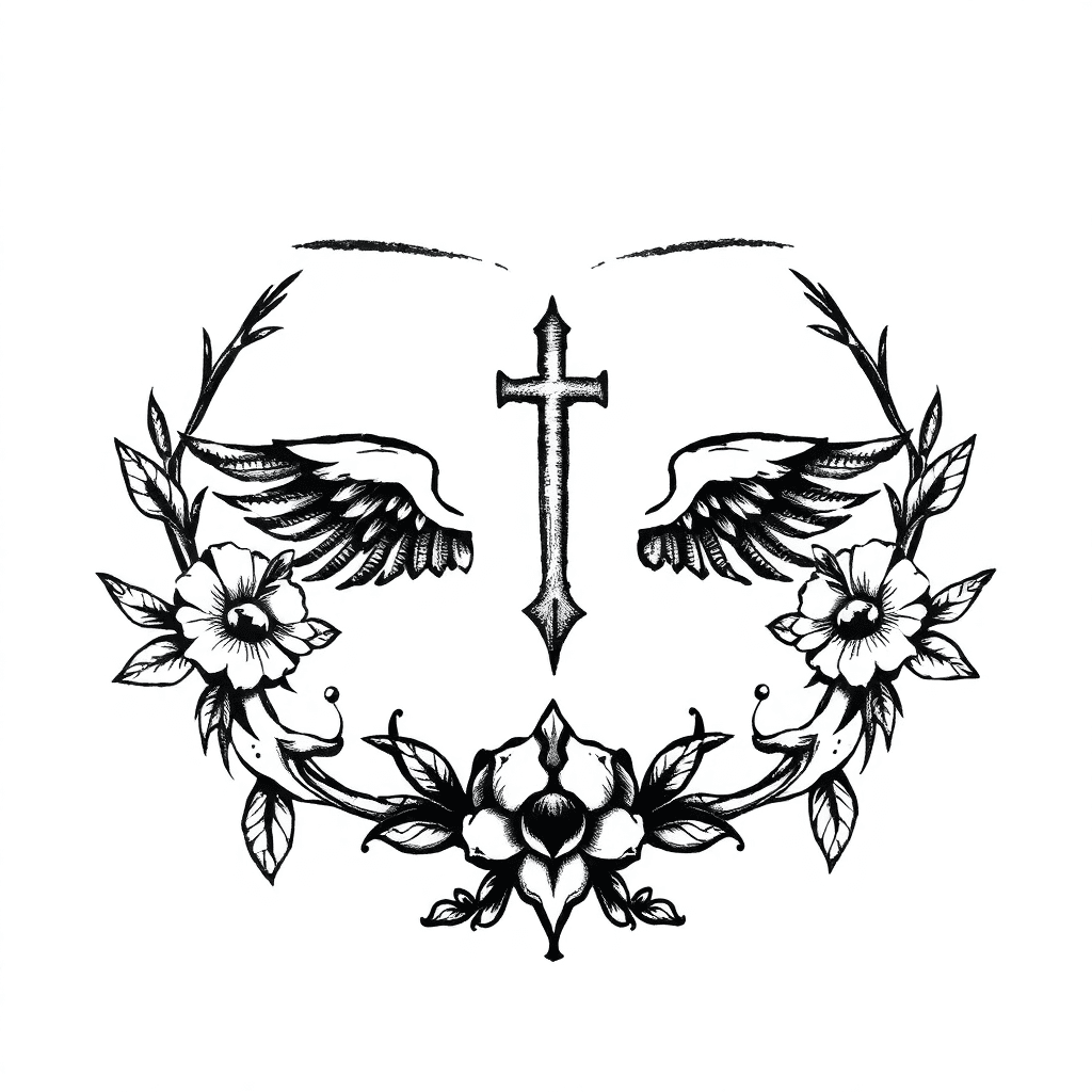 Rememberence Tattoo For Pectoral