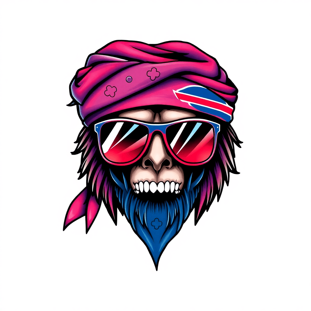 Buffalo Bills Sunglasses Bandana