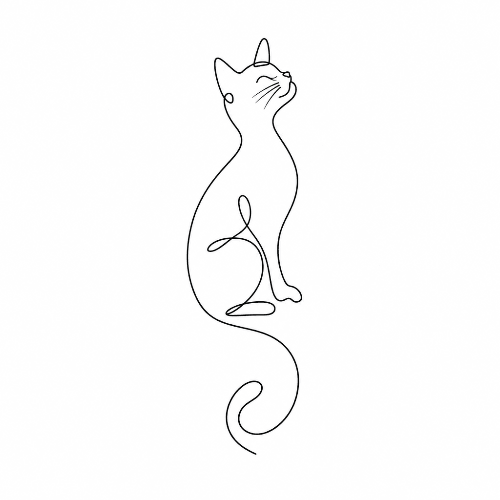 Cat Outline