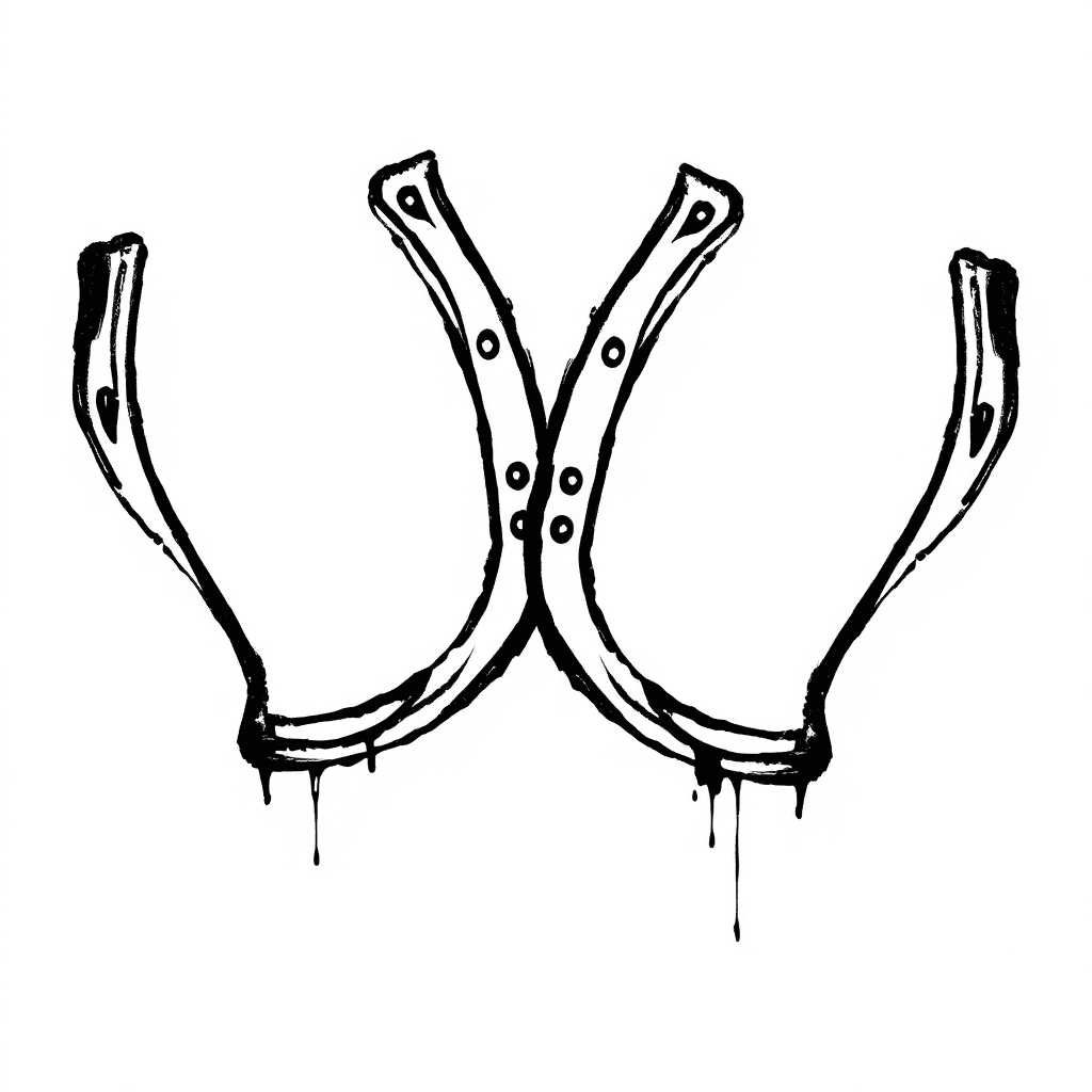 2 Horse Shoes