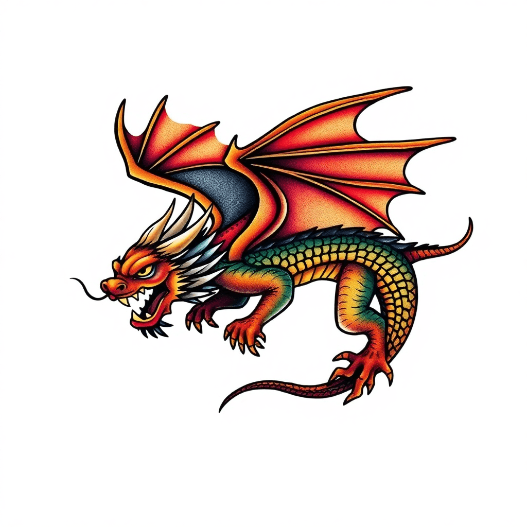 A Flying Dragon
