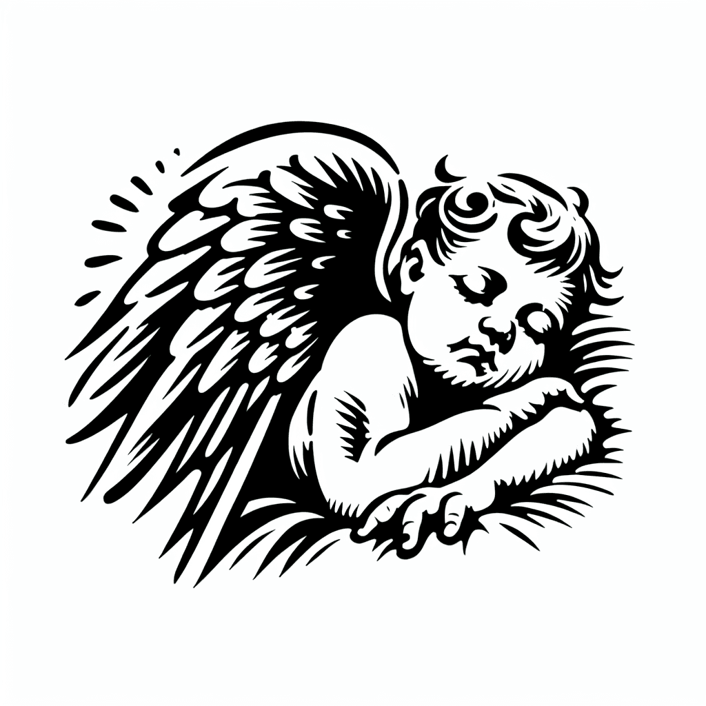Baby Angel Sleeping