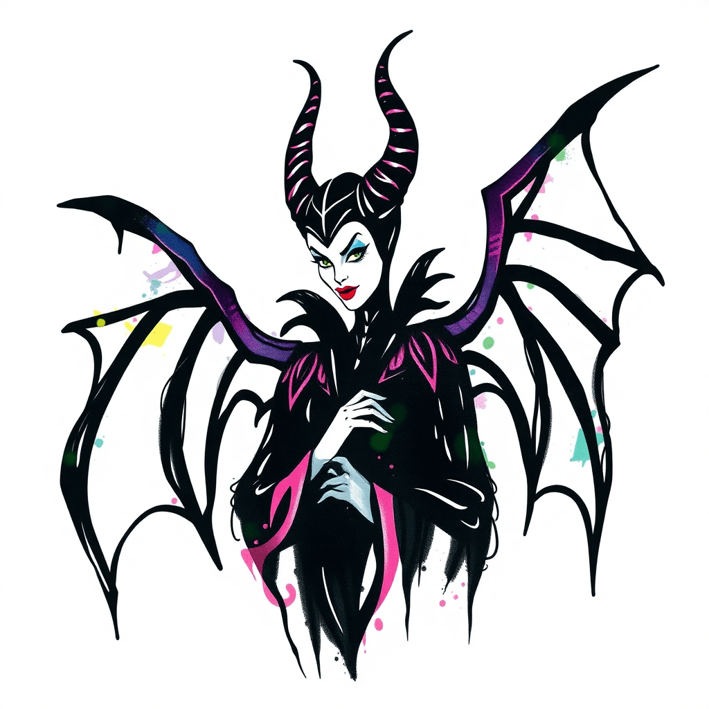 Maleficent Silhouette