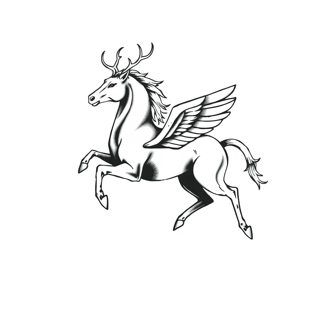 Sleipnir 8 Beiniges Pferd Oberarm