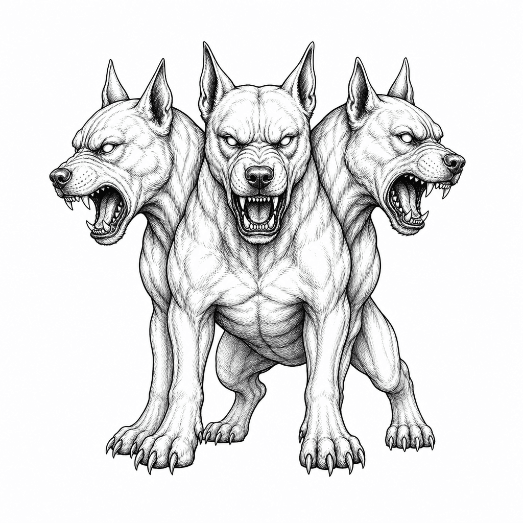 Cerberus Three Heads