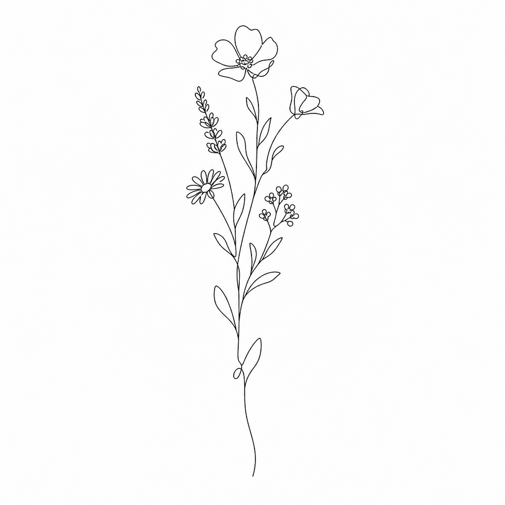 Wildflower Stem