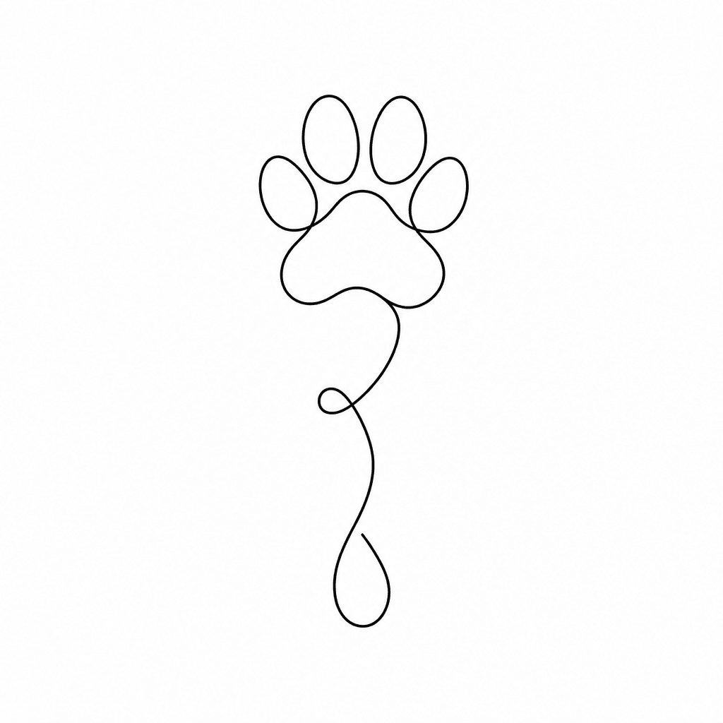 Dog Paw Print