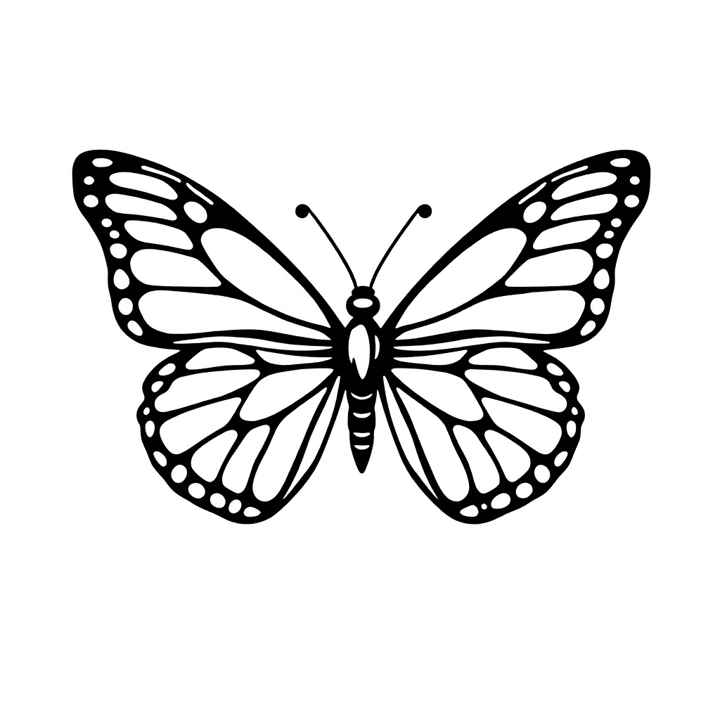 Butterfly Outline