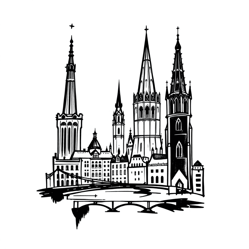 Contains Sightseeing Of Manchester, Frankfurt, London, Brugge And San Sebastian