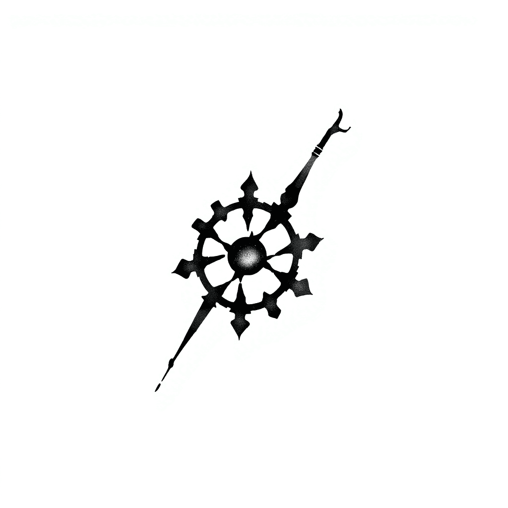 Akatasuki Symbol On The Forearm