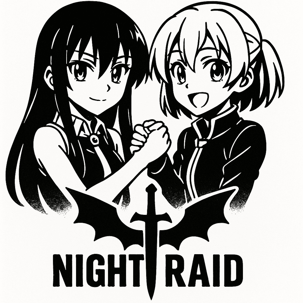 Anime Akame Ga Kill Nightraid Logo In A Better Cool Design As A Friendship Tattoo