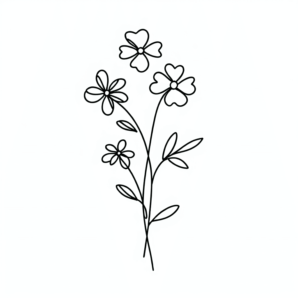 Cute Simple Flowers