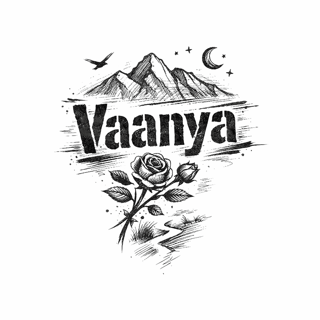 Vaanya Name Tattoo