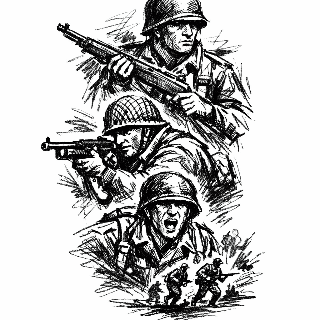 Soldiers From World War 2