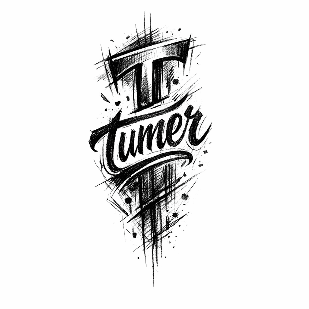 Last Name Tumer On Forarm