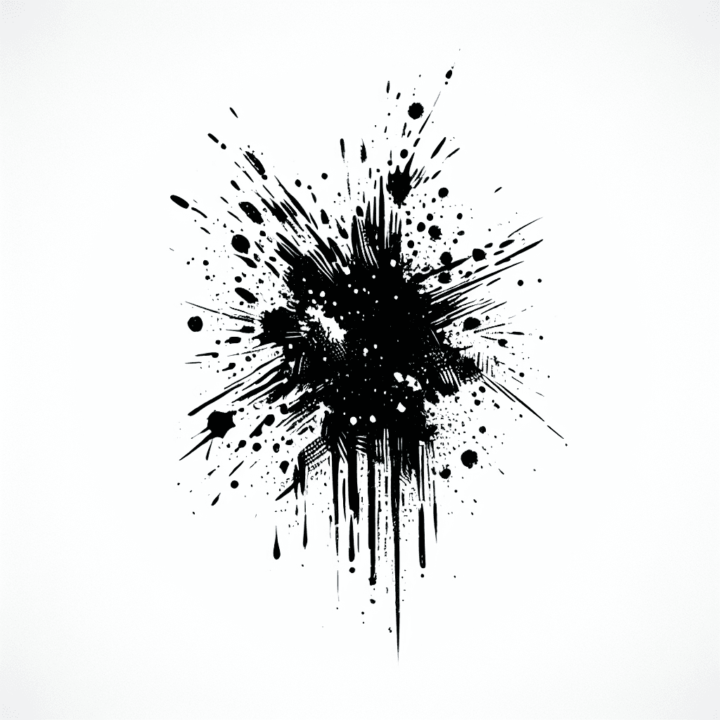 I Want A Blood Splatter Or Stain The Type You Would Use In A Realistic First Person Shooter On Decals When A Character Dies