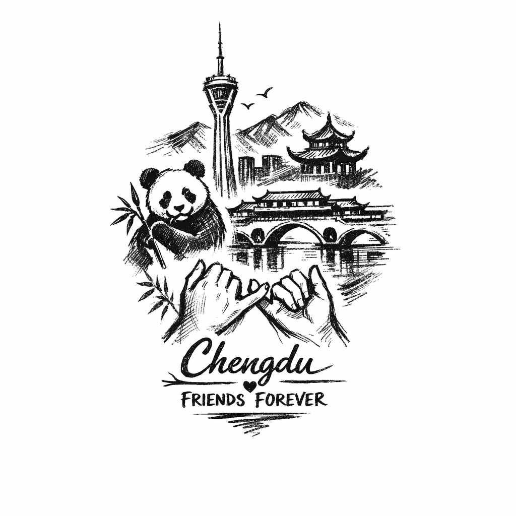 A Tattoo For Best Friends Who Met In Chengdu, China