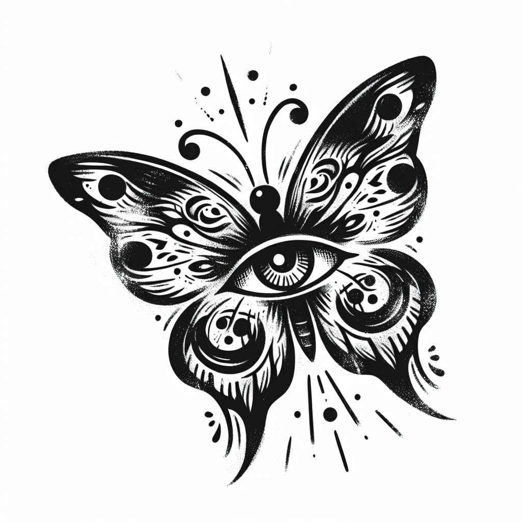 Butterfly With An Eye