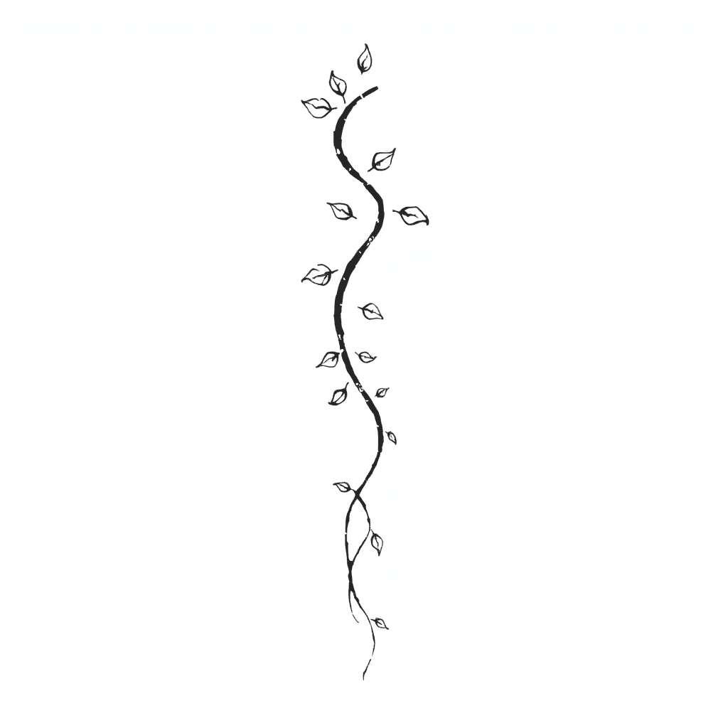 A Simple Vertical Winding Vine