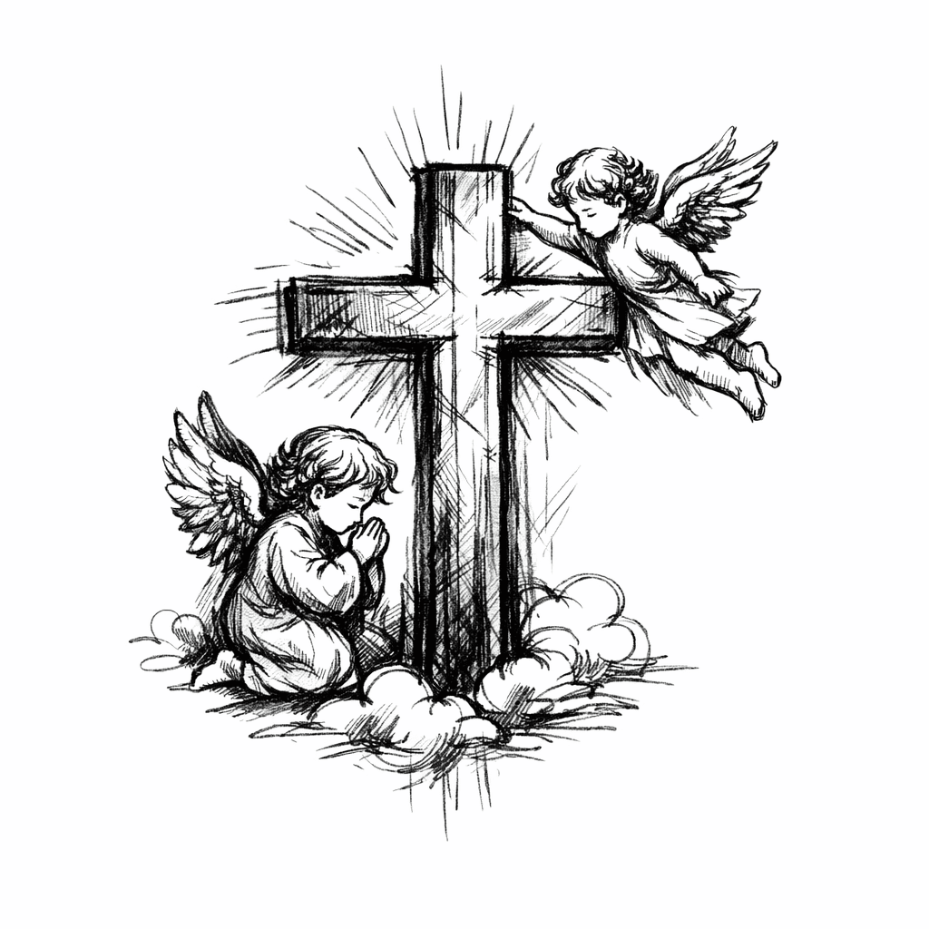 Cross With Angels