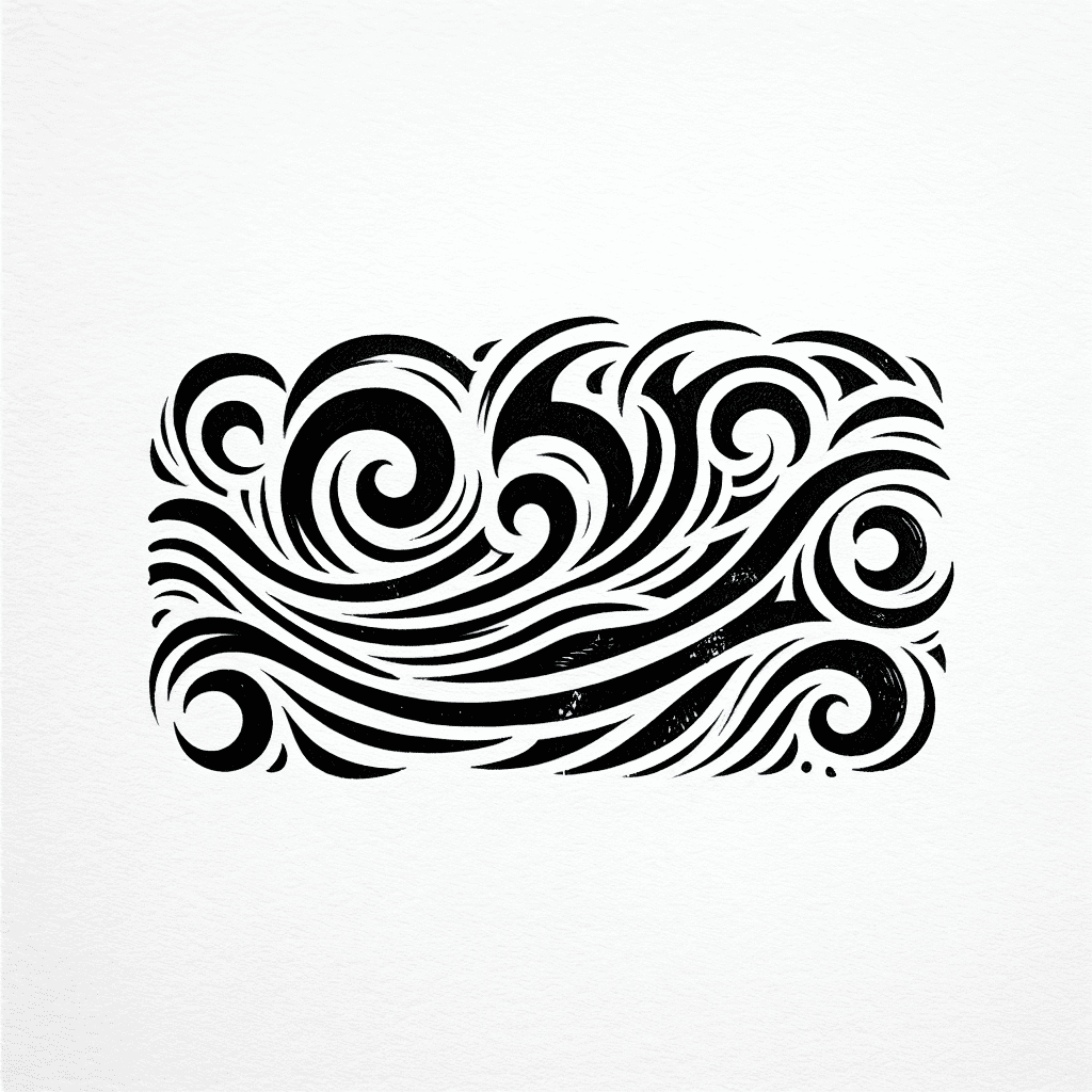 Sea Tribal Waves