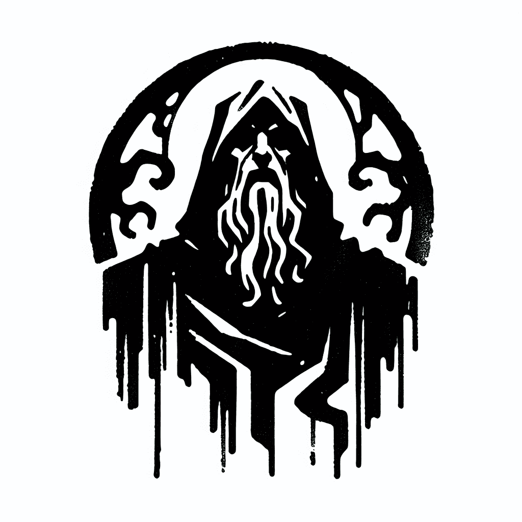 Hades, Greek God. Minimalist