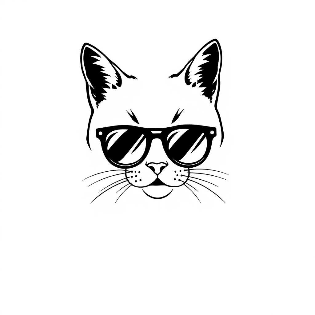 A Cat With Sunglasses