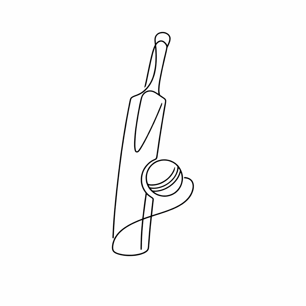 Cricket Bat And Ball