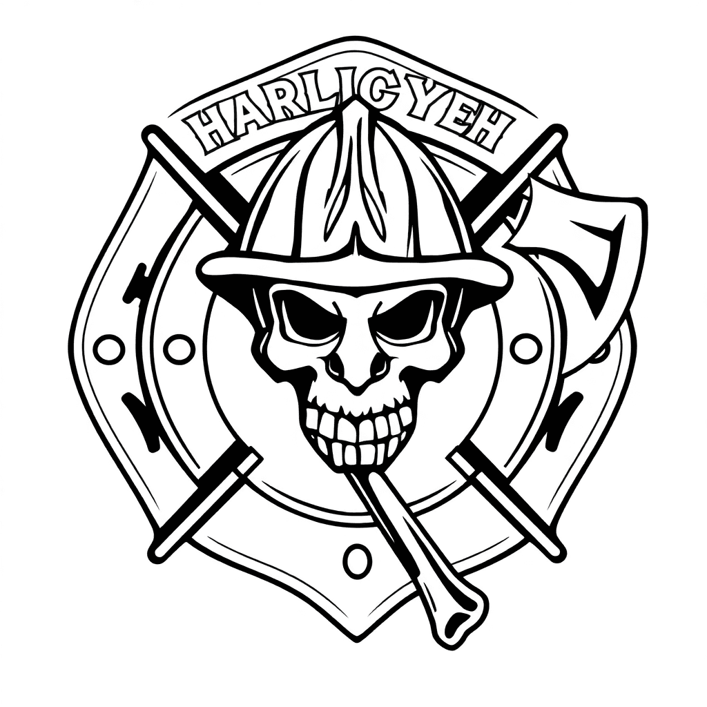 Firefighter Halligan And Axe