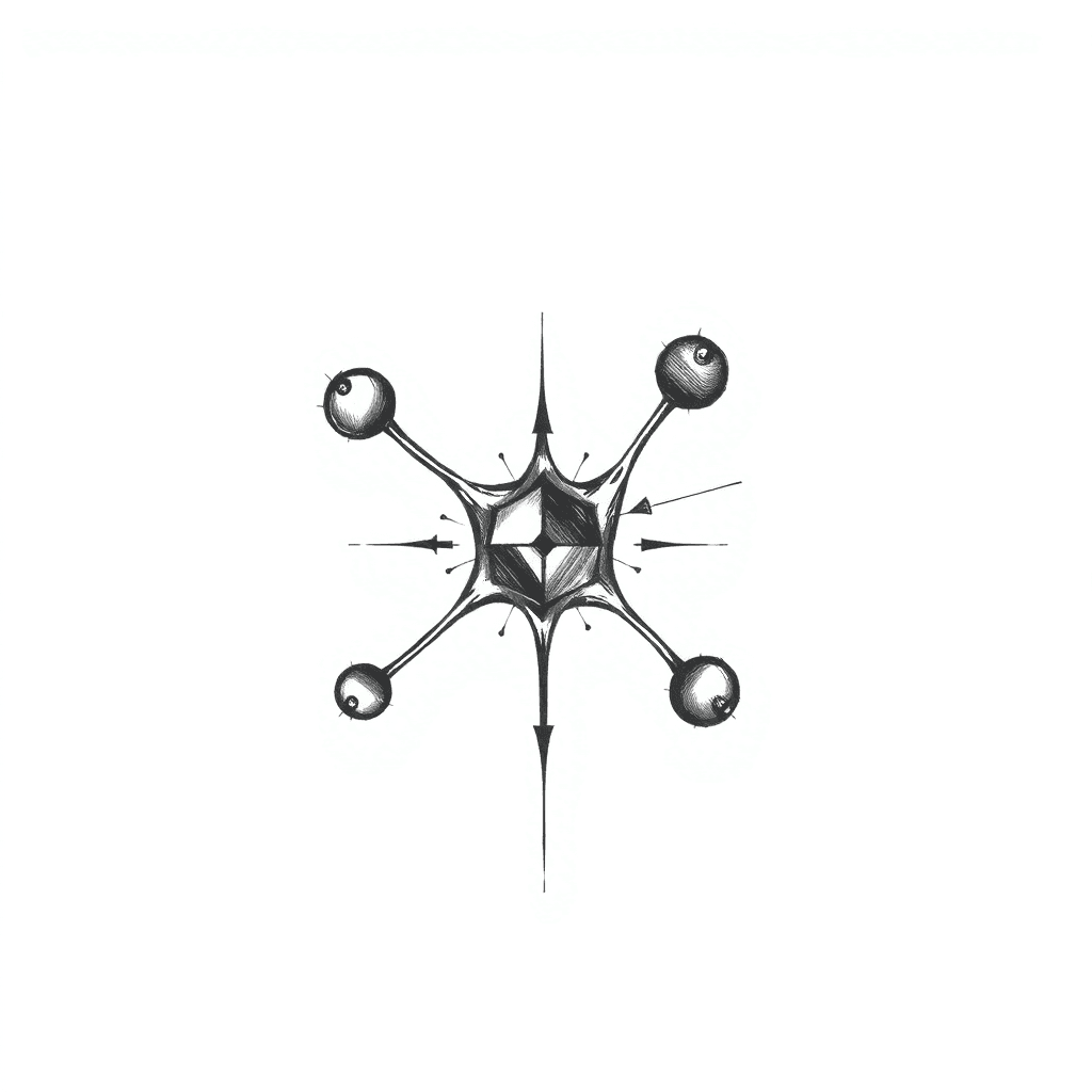 Adrenaline Molecule, Geometric