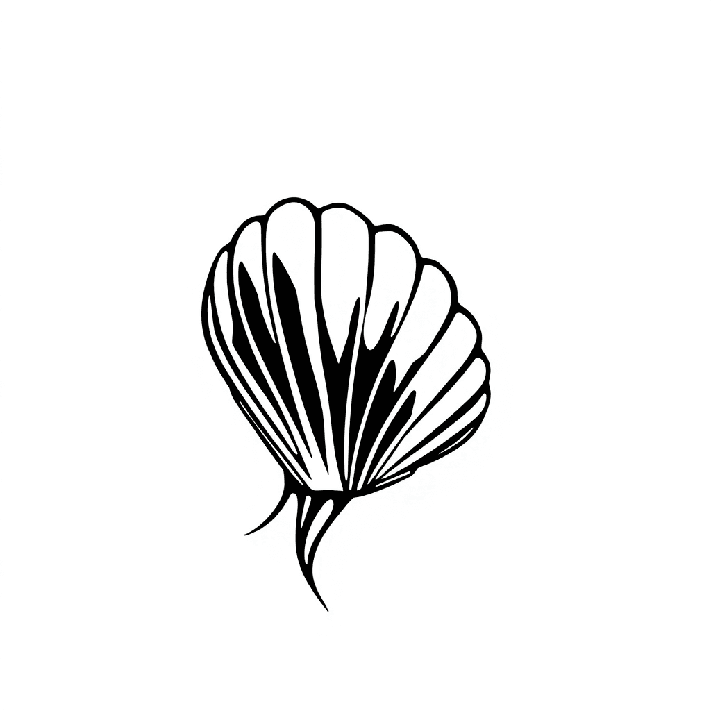 Please Draw A Shell On The Inner Side.