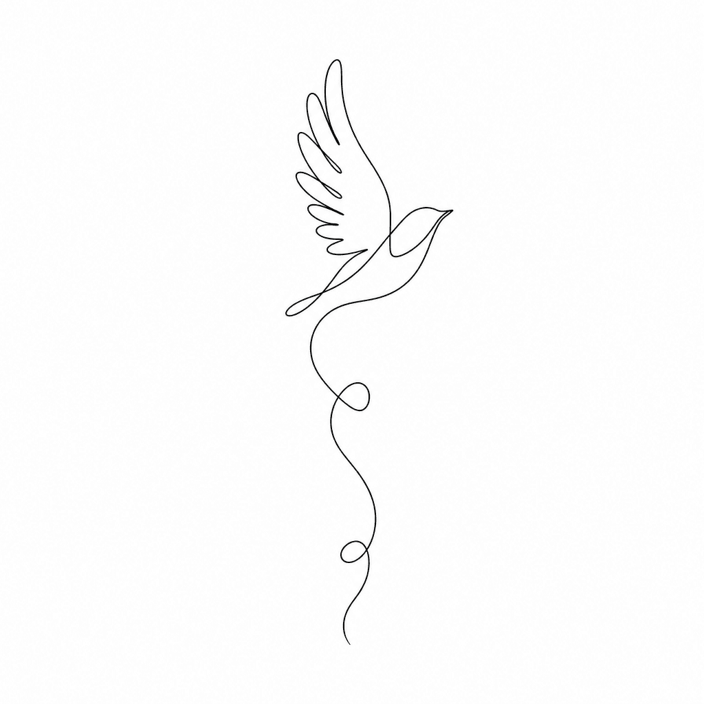 Tiny Flying Bird