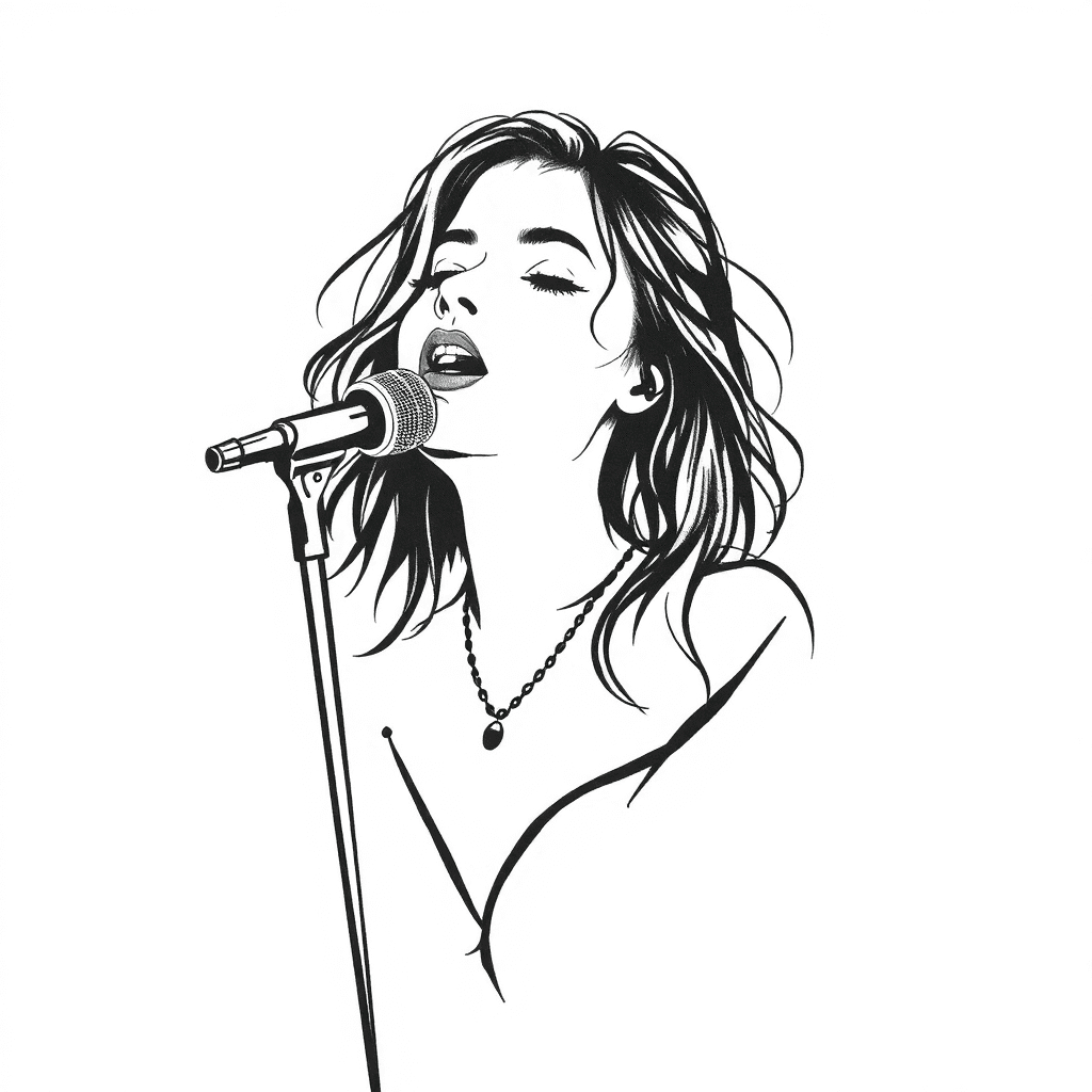 Create A Tattoo That Is Inspired By The Music Of The Female Song Writer Te/mo