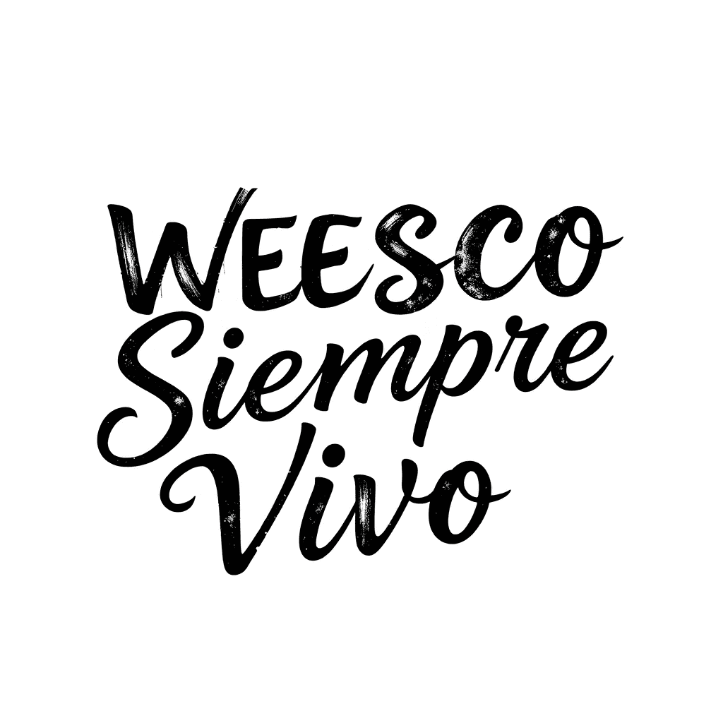 A Puerto Rican Themed Tattoo Saying Wesco Siempre Vivo