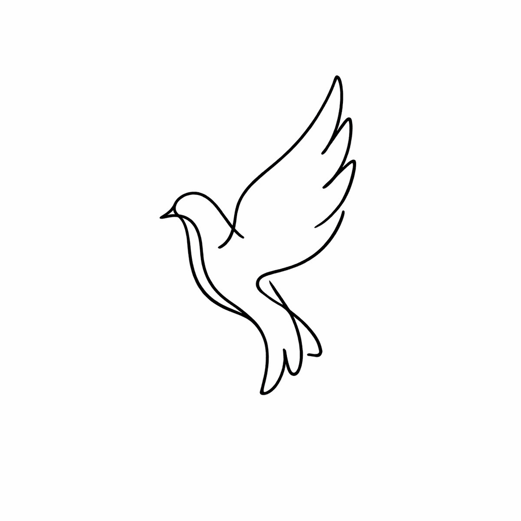 Dove Outline