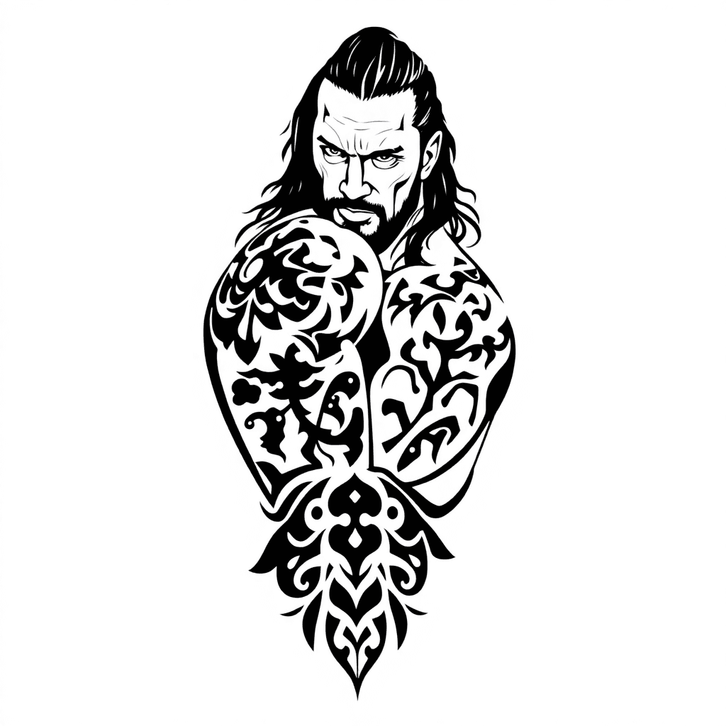 Randy Orton Bicep Tattoo