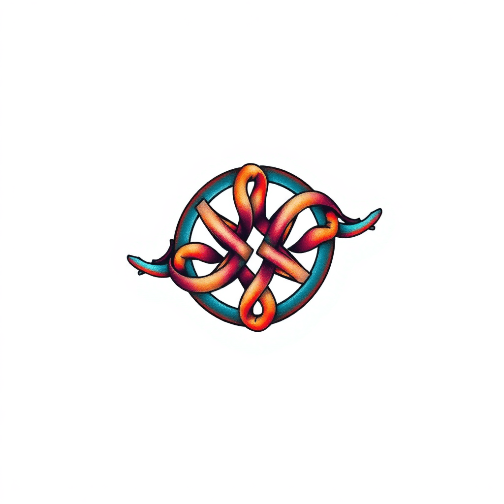 Celtic Knot Forearm Tattoo