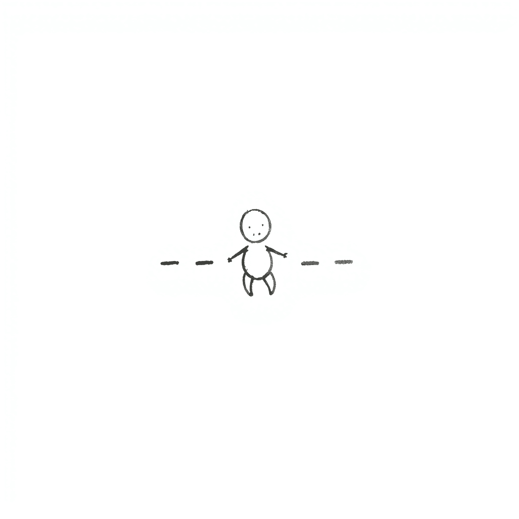 Small Baby Figure Tally Marks