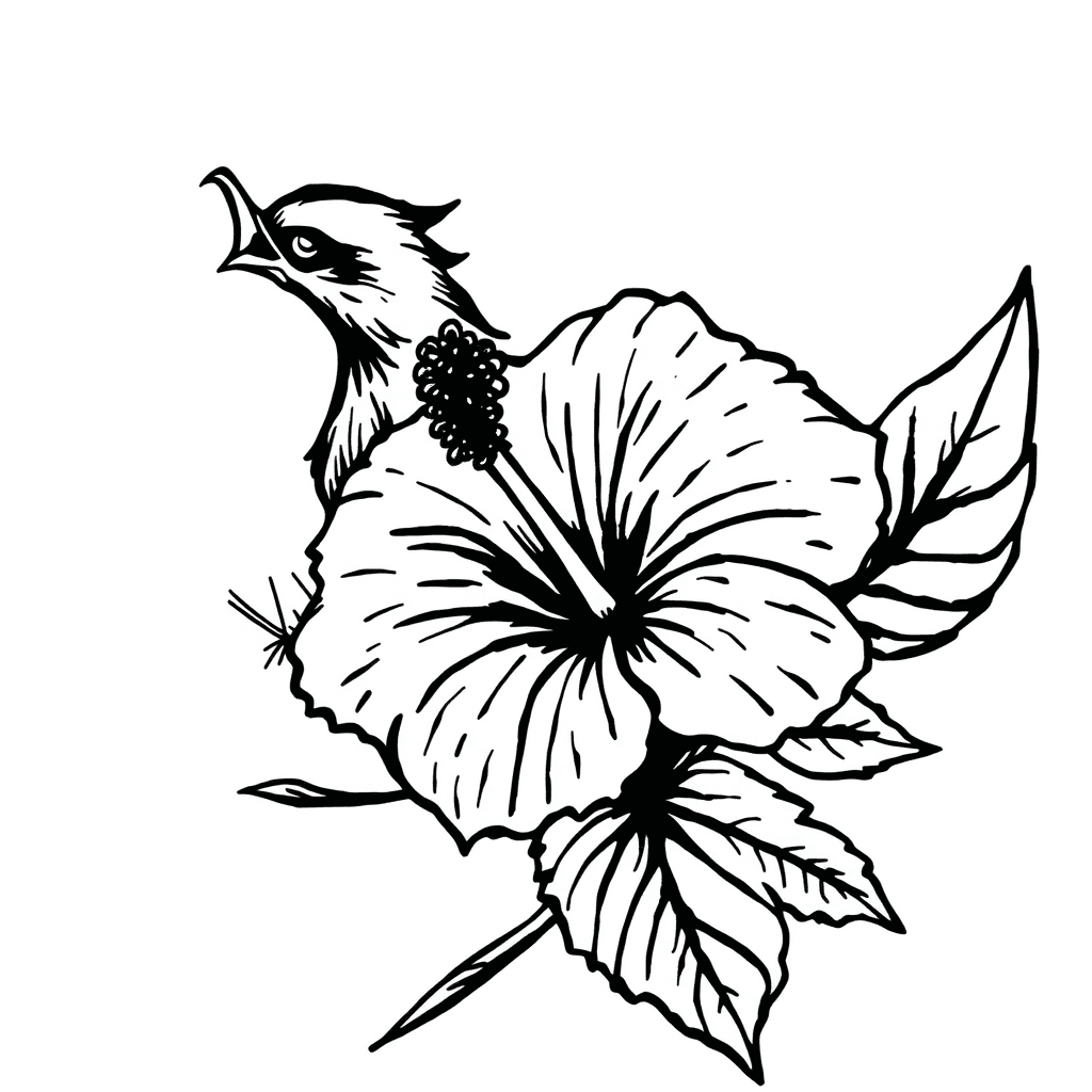 En Femenin Fenix Som Aldrig Dör, Hibiskus