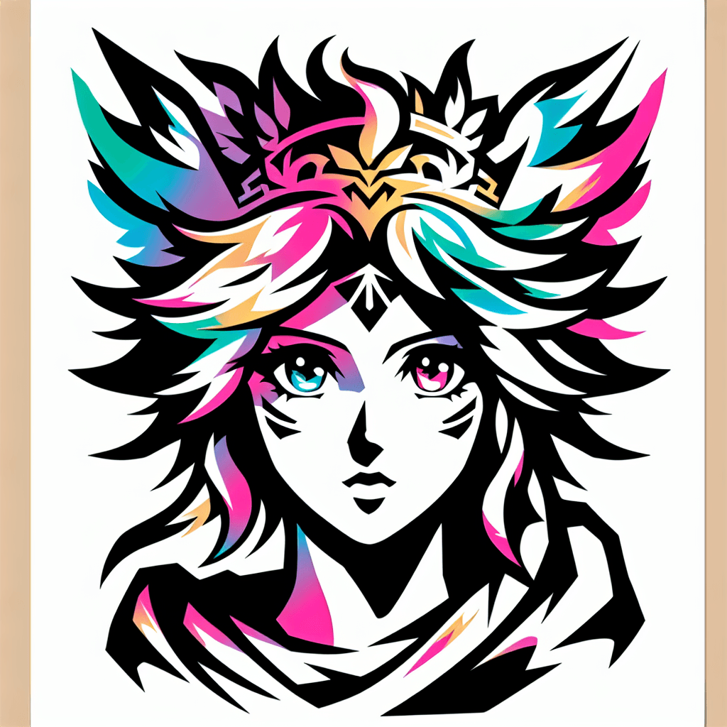 Face Of The Goddess Artemis