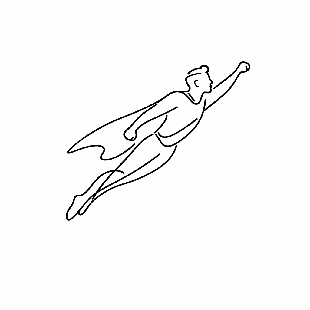A Flying Man