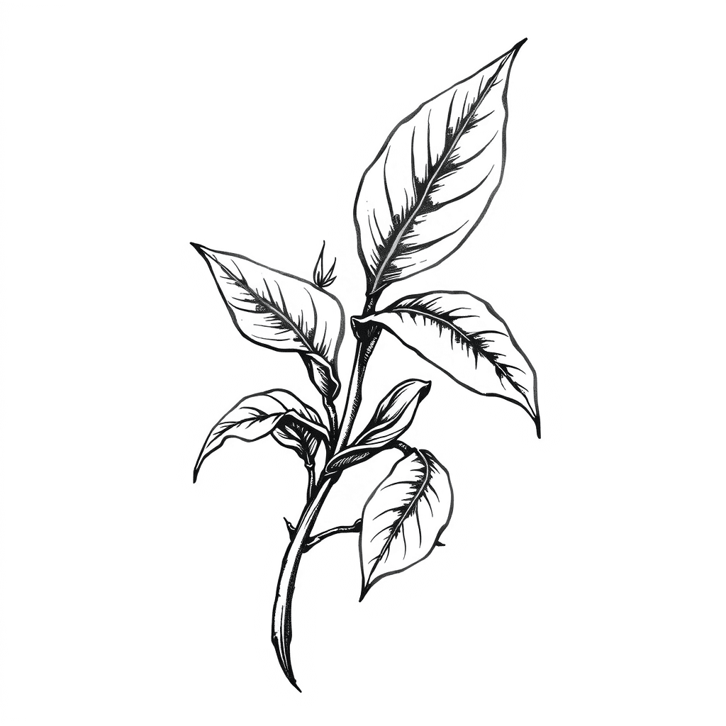 Maranta Heavy Line Work